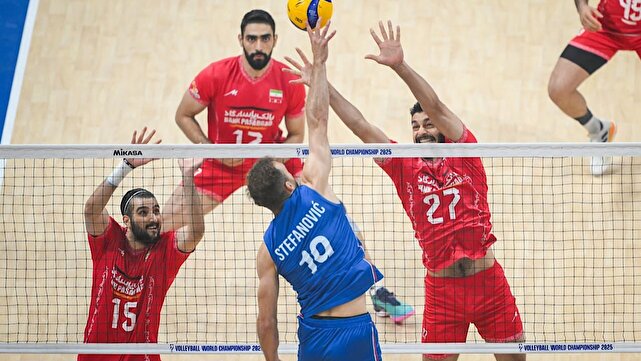 والیبال ایران با عبور از صربستان به یک‌چهارم نهایی صعود کرد