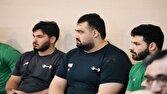 ملی‌پوشان وزنه‌برداری با عارف دیدار کردند