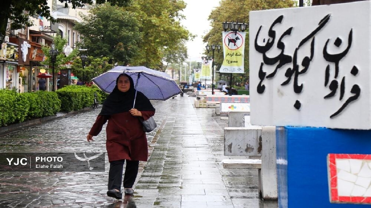 بارش پراکنده باران در گیلان، مازندران و اردبیل