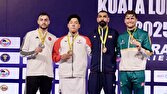 نشان برنز اباذری در لیگ جهانی کاراته وان سری آ مالزی ۲۰۲۵