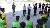 تمرین بازیکنان پرسپولیس در حضور مدیر عامل و پیشکسوتان تیم