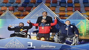 علی اصغر ابارقی برنزی شد