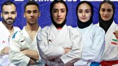 رقبای جهانی کاراته کا‌های ایران مشخص شدند
