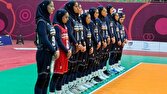 والیبال زیر ۱۶ سال آسیا؛ پیروزی دختران ایران برابر هند