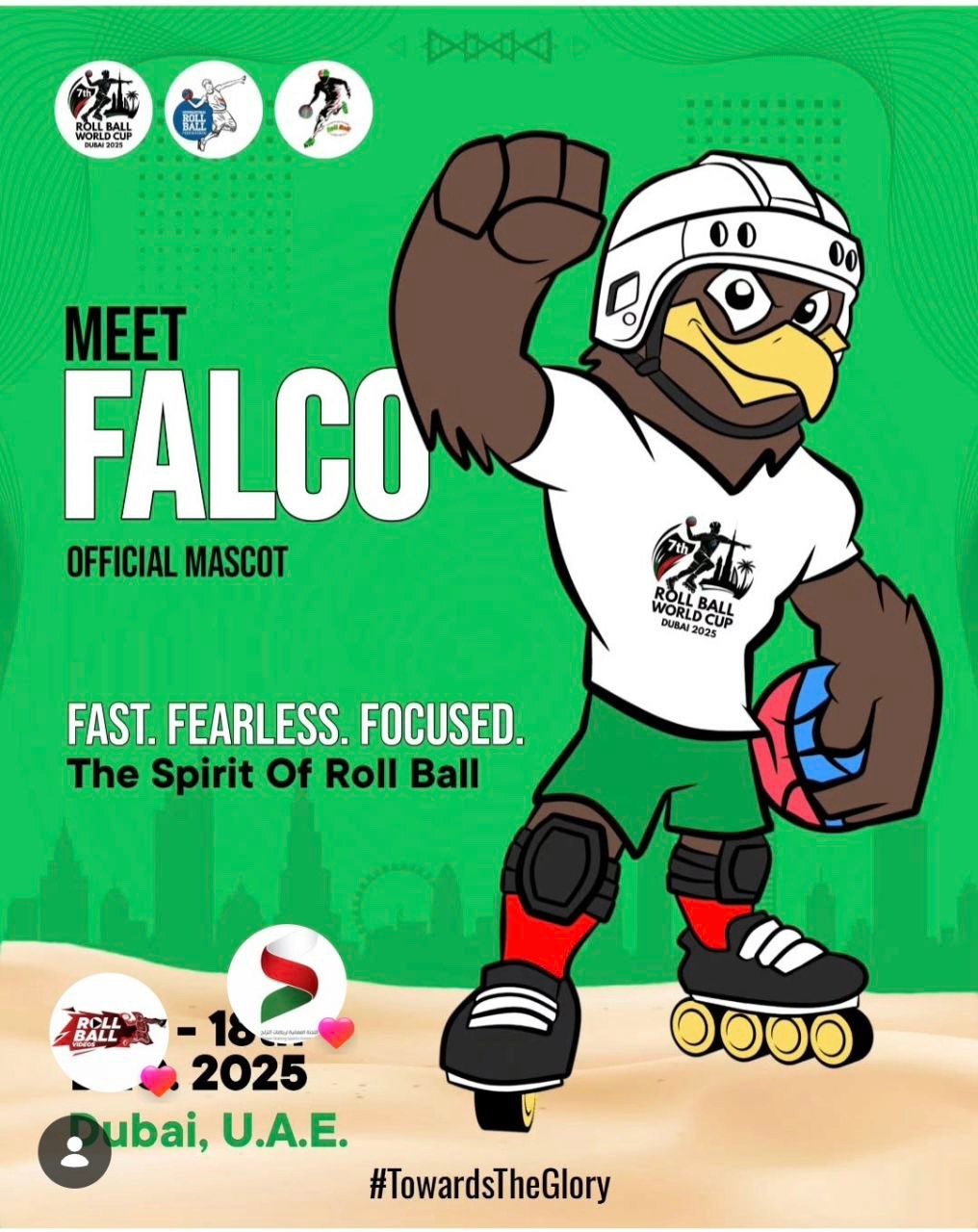 رونمایی از نماد رسمی جام جهانی اسکیت رولبال+ عکس