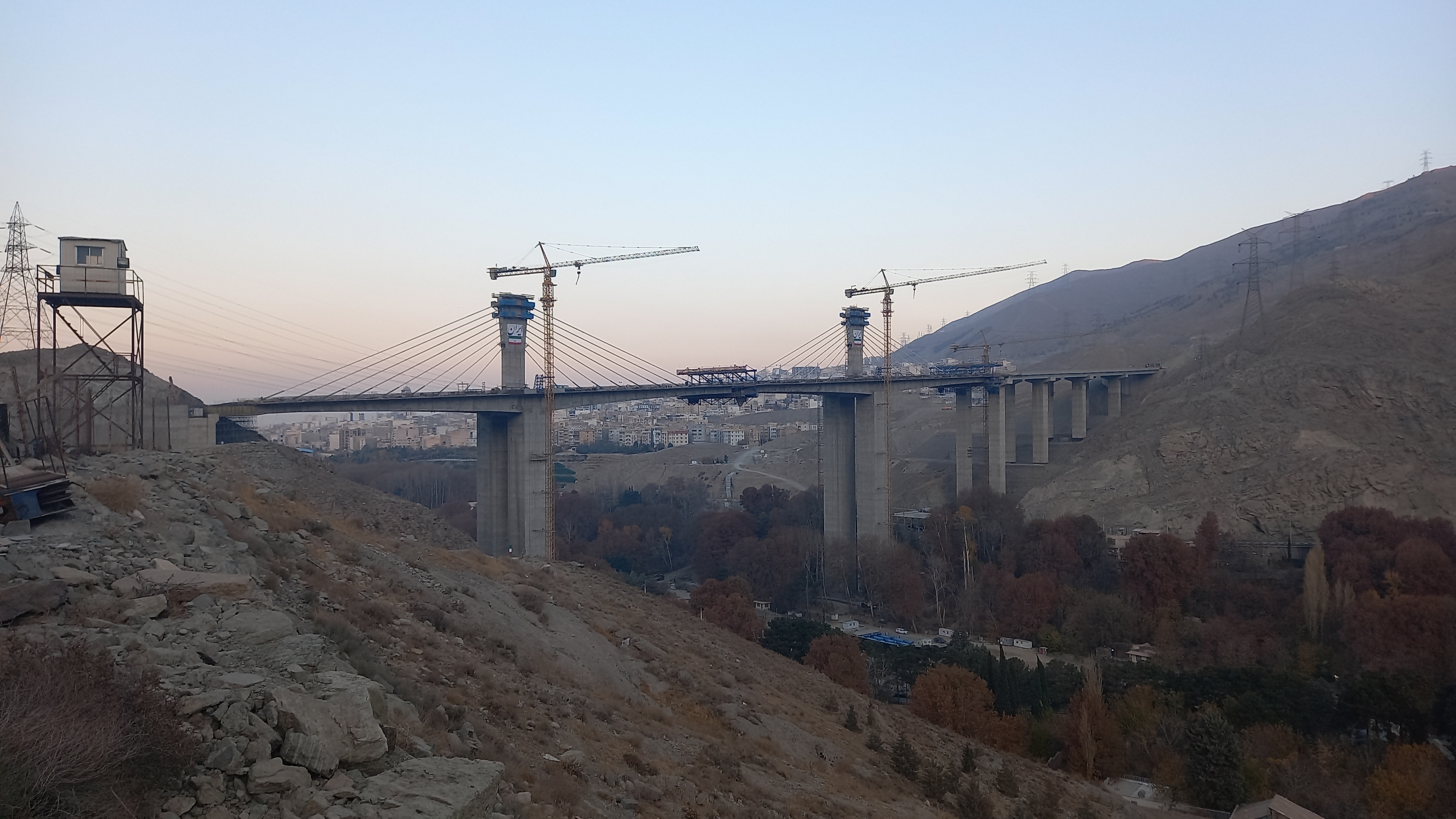 پیشرفت پروژه آزادراه شمالی کرج به ۷۳ درصد رسید