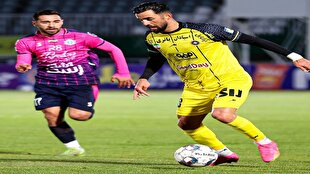 آلومینیوم اراک ۰ – ۱ سپاهان/ زردپوشان به صدر جدول بازگشتند + فیلم