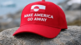 «کلاه‌ِ قرمزی» که شعار ترامپ را به بازی گرفته است