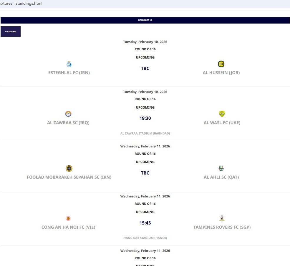 بازی‌های استقلال و سپاهان در زمین بی طرف
