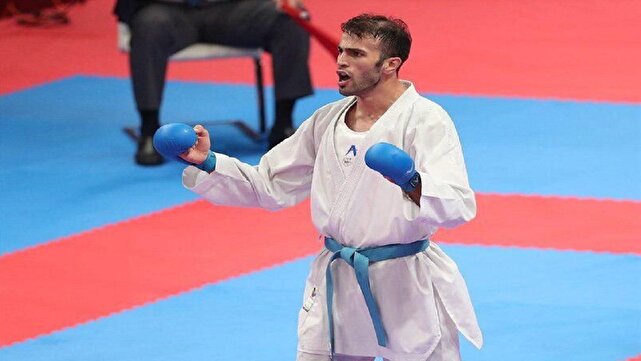 عسگری به مدال برنز لیگ جهانی کاراته رسید