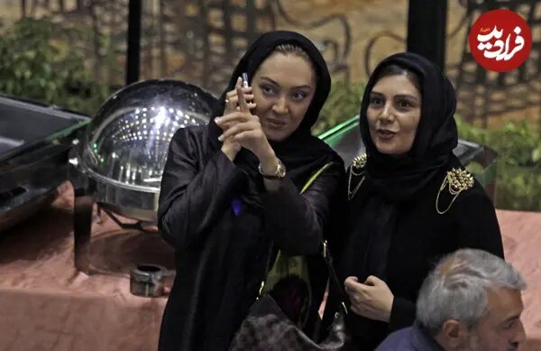 هنگامه قاضیانی و نیکی کریمی در یک مراسم؛ سال ۱۳۹۲/ عکس هنگامه قاضیانی و نیکی کریمی در یک مراسم؛ سال ۱۳۹۲/ عکس