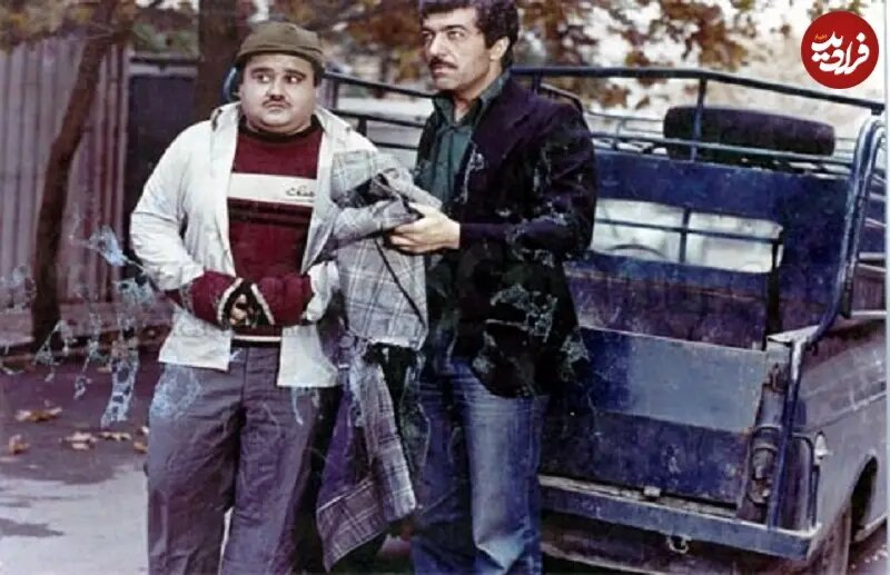 اکبر عبدی در اولین فیلمش در ۲۴ سالگی؛ سال ۱۳۶۳/ عکس