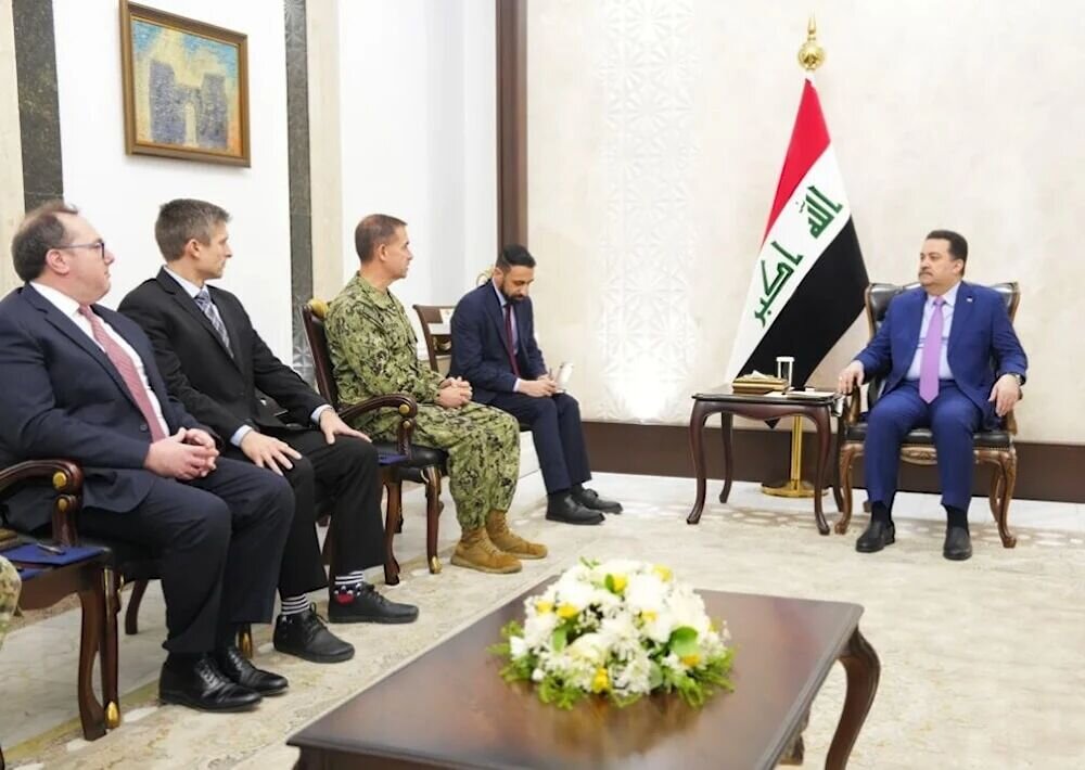 رایزنی السودانی با فرمانده سنتکام درباره منطقه و پایگاه عین‌الاسد/ تداوم حمایت‌های همه‌جانبه واشنگتن از بغداد