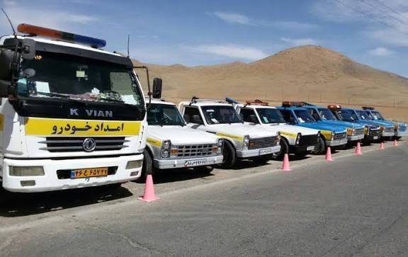 افزایش تعداد خودروهای امدادی به ۵۰۰ دستگاه