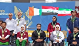 مدال برنز میکس برگردن پاراوزنهبرداران ایران مدال برنز میکس برگردن پاراوزنهبرداران ایران