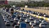 ترافیک سنگین در محور‌های شمالی و خروجی‌های تهران