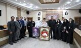 ملی پوش کاراته مدال نقره آسیا را به فرزند شهید ناو دنا تقدیم کرد