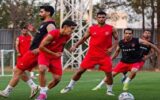 حضور وحید امیری در تمرین پرسپولیس! حضور وحید امیری در تمرین پرسپولیس!
