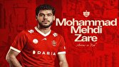 محمد مهدی زارع به پرسپولیس پیوست محمد مهدی زارع به پرسپولیس پیوست