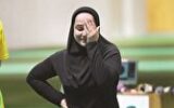 ساره جوانمردی در تپانچه ۱۰متر نشان برنز گرفت