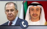 تاکید وزیران خارجه روسیه و امارات بر توقف فوری خصومتها در منطقه تاکید وزیران خارجه روسیه و امارات بر توقف فوری خصومتها در منطقه