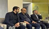 علی‌نژاد پای صحبت ملی‌پوشان و مسئولان فدراسیون بسکتبال نشست