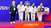 ۹ مدال جهانی در دستان تکواندوکاران هانمادانگ ۹ مدال جهانی در دستان تکواندوکاران هانمادانگ