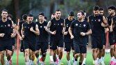 حضور  بازیکنان آکادمی پرسپولیس در تمرینات تیم بزرگسالان