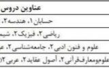 شرایط تغییر رشته در دوره دوم متوسطه روزانه اعلام شد شرایط تغییر رشته در دوره دوم متوسطه روزانه اعلام شد